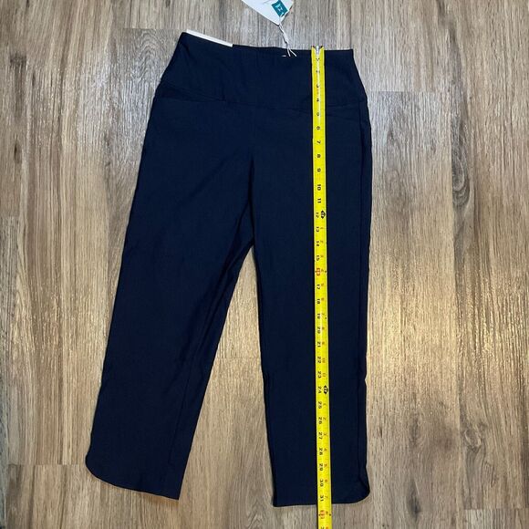 Lady Hagen Capri Pants Navy Blue Pull on‎ Golf Tummy Control Performance Size XS - Picture 6 of 6